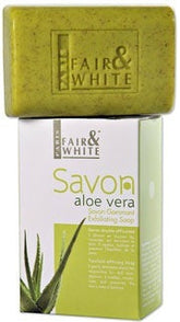 Fair & White Aloe Vera (Savon Gommant) Exfoliating Soap 7 oz / 200 gr FAIR & WHITE ORIGINAL